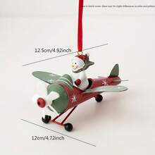 Trang trí Giáng sinh Mặt dây chuyền người tuyết Giáng sinh Trang trí để bàn Mini - Tất cả các thông số kỹ thuật - Xem 3