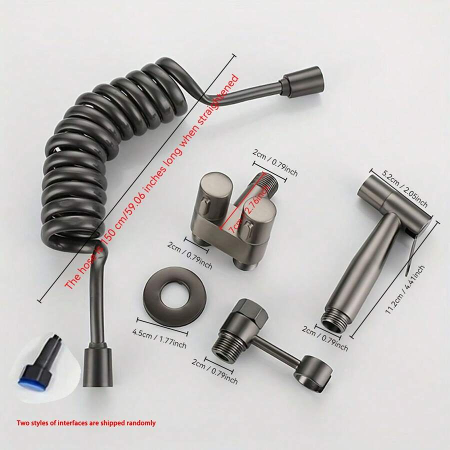 Bathroom Handheld Bidet Faucet Sprayer Bidet Set Spray Gun Toilet