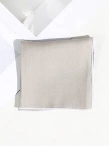 1pc Men's Fashion Casual Versatile Chest Towel, Suit Pocket Square, Handkerchief, Suitable For Business Attire, Party, Meeting