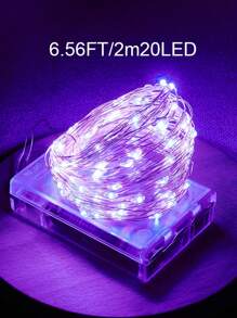 1 Dây đồng bảy màu 1.2.3.5.10.20 mét, Đèn dây đồng tiên chạy bằng pin, 20 mét có chức năng nhấp nháy, Dây đèn trang trí tự làm, Thích hợp cho lễ hội, đám cưới, tiệc tùng, vườn, gia đình, ký túc xá, phòng ngủ và trang trí trung tâm, Rất thích hợp cho bình trang trí tự làm, hoa, quà tặng, Đèn dây đồng tiên nhiều màu - ánh sáng đa sắc - Xem 44