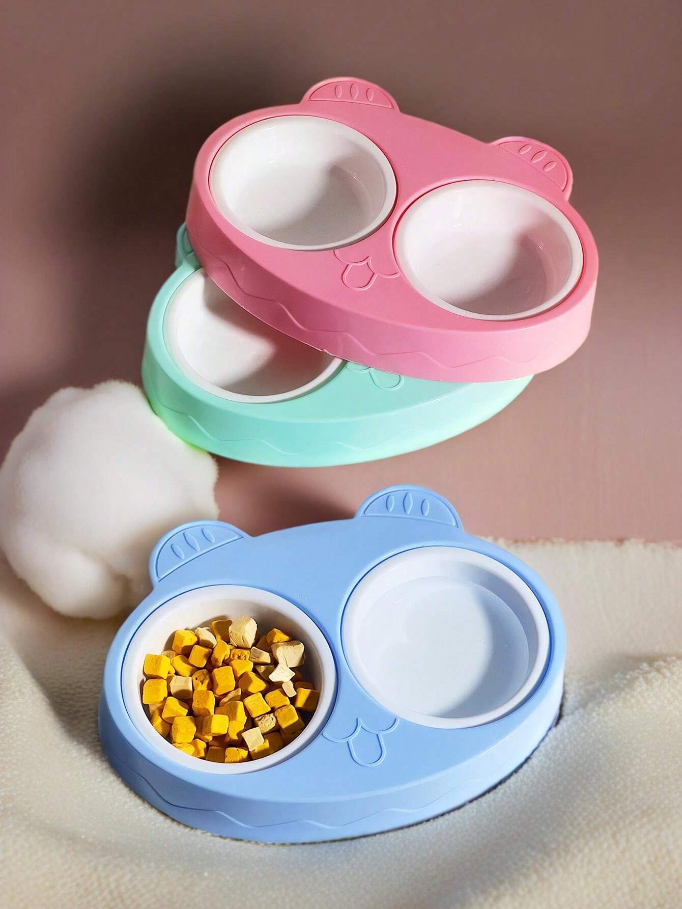 Dog Food Bowls Pet Bowls & Dog Water Bowls With NoSpill And NonSkid