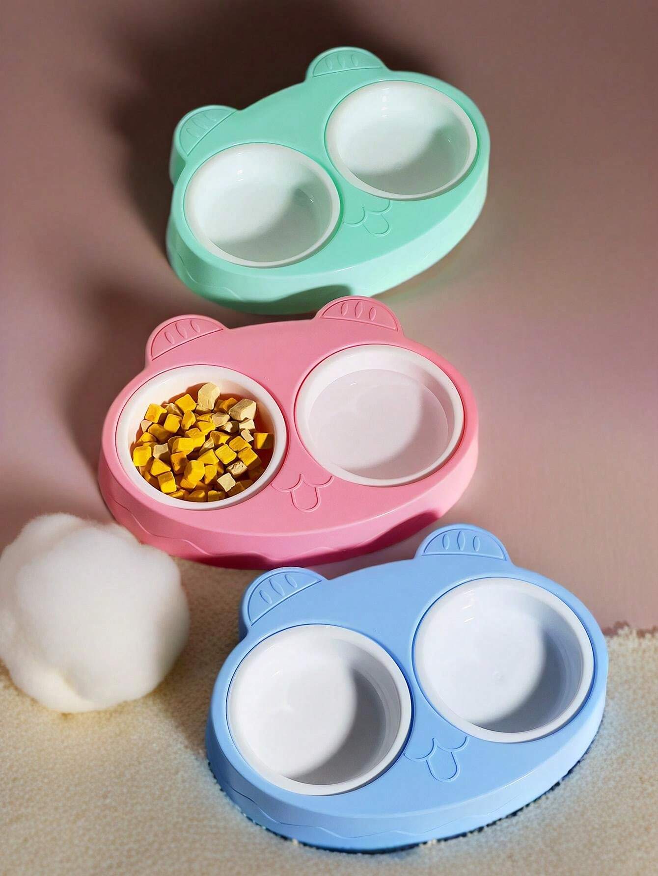 Dog Food Bowls Pet Bowls & Dog Water Bowls With NoSpill And NonSkid