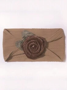 1pc Children Headband, New Fashionable Baby Flower Headband, Soft & Comfortable, Suitable For Infant & Toddler Decorative Accessory