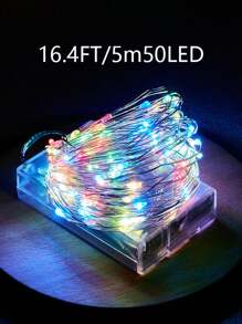 1 Dây đồng bảy màu 1.2.3.5.10.20 mét, Đèn dây đồng tiên chạy bằng pin, 20 mét có chức năng nhấp nháy, Dây đèn trang trí tự làm, Thích hợp cho lễ hội, đám cưới, tiệc tùng, vườn, gia đình, ký túc xá, phòng ngủ và trang trí trung tâm, Rất thích hợp cho bình trang trí tự làm, hoa, quà tặng, Đèn dây đồng tiên nhiều màu - ánh sáng đa sắc - Xem 20
