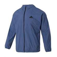 Adidas Chaqueta casual de punto para hombre, ropa deportiva de moda, chaqueta acolchada con capucha cómoda y cálida, IT3941