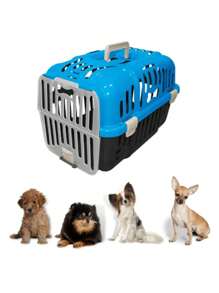Joy N1 Pets Transport Box For Dogs Cats Rabbits Up To 6kg - 黑色 - 查看 3