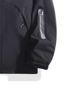 1pc Women Outdoor Sports Mountain Hiking Camping Skiing Windproof Waterproof Thermal Lined 3-In-1 Heated Insulated Hooded Jacket