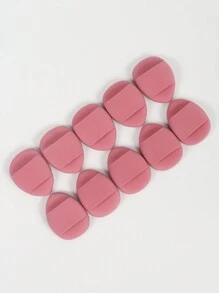 10/30/50/100个装化妆海绵套装，含气垫海绵粉扑，不含乳胶，适用于粉底、散粉、遮瑕膏，适合所有肤质。价格实惠的化妆配件，化妆海绵，化妆工具，圣诞礼物，送她的礼物，赠品，旅行必备，物美价廉。 - 彩色 - 查看 4