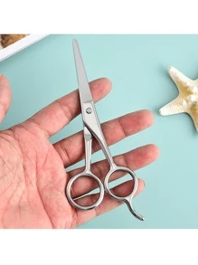 1PC Custom LOGO Hair Scissors Professional JP 440c Steel 5.5 6 6.5 7" Scissor Cut Hair Scissors Haircut Barber Cutting Shears Hairdressing Scissors - Silver - View 8