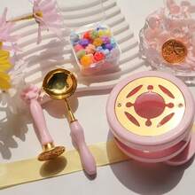 1 Cái Trong Hộp, Sáp Sơn Lửa Nhiều Màu Tự Làm, Móng Vuốt Mèo Con Lớn, Ngôi Sao, Cỏ Năm Lá, Bộ Hạt Sáp Sơn Lửa - Nhiều màu - Xem 2