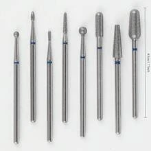 1 đầu đánh bóng móng tay, mũi khoan móng tay, cọ vệ sinh đánh bóng móng tay, dung dịch tẩy móng chân cho gel acrylic, dụng cụ đánh bóng móng tay, dụng cụ làm móng chân nghệ thuật - Nhiều màu - Xem 4