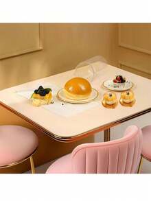 50 gói hộp đựng bánh mini bằng nhựa trong suốt có nắp vòm, hộp đựng bánh cupcake mini bằng nhựa, hộp đựng bánh trung thu đựng bánh quy sô cô la riêng lẻ, bánh phô mai và các món tráng miệng nhỏ khác, - Nhiều màu - Xem 5