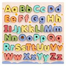 A Blister Pack, Fun Wooden Sized Writing Board, Macaron Color Scheme Gentle And Non Irritating To The Eyes, 26 Letter Recognition, Early Education Puzzle, Color And Shape Matching, Exercise Logical Thinking And Fine Hand Movements, Suitable As A Gift For, Christmas, And New Year!