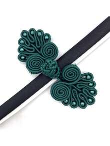 5 件缝纫用品手工编织 7 颗珍珠旗袍/大衣纽扣，服装装饰纽扣 - 彩色 - 查看 6