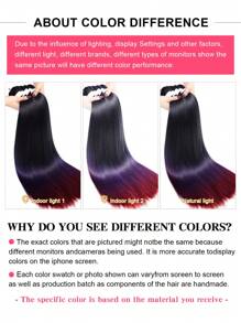 Ombre Pre Stretched Braiding Hair, 30 Inch-1/2/8 Packs Silky Color Blend Braid Hair Extensions, Kanekalon Synthetic Crochet Hair Braids - Purple Ombre - View 7