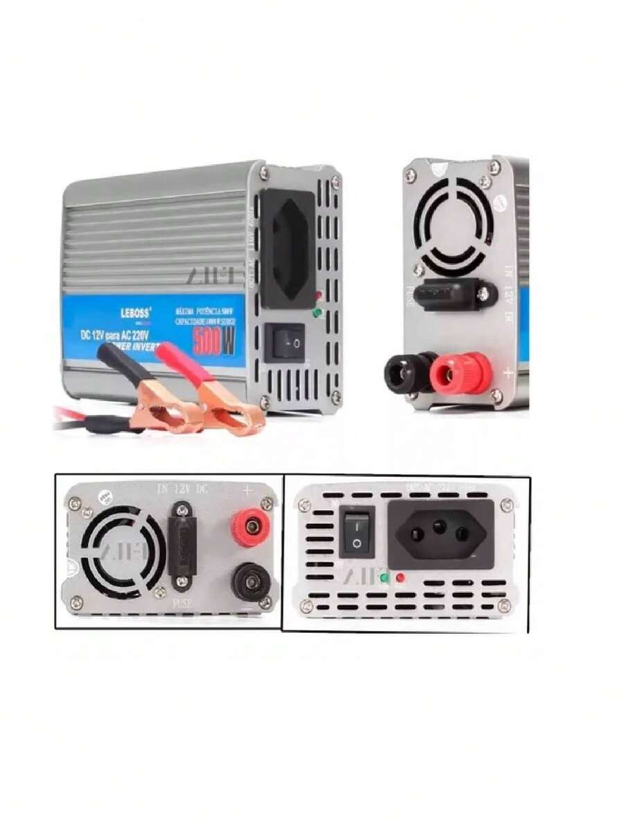 Voltage Inverter 12v 220v 500w Car Vehicle Converter Moda de Mujer