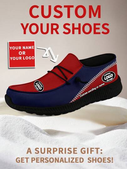 1 paar New England Baseball Naam Aangepaste Loafer Schoenen, Gepersonaliseerde Naam Loafer Schoenen, Aangepaste Naam Dikke Zool Loafers Van E-TPU, Gepersonaliseerde Loafer Schoenen, Naam Loafers, Gepersonaliseerde Loafer Schoenen Voor Vrouwen En Mannen, Unieke Loafer Schoenen