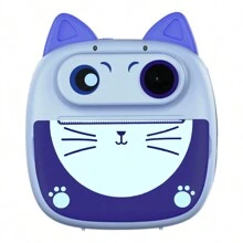 儿童相机即时打印，适合 3-12 岁女孩的圣诞生日礼物，儿童数码相机玩具，适合 4 5 6 7 8 9 10 岁女孩男孩的幼儿相机 - 彩色 - 查看 12