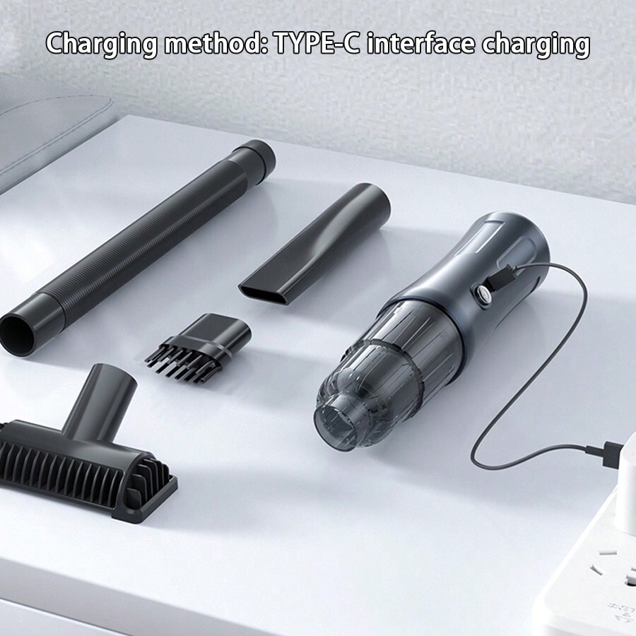 Wireless Car Vacuum Cleaner Suction, Blowing, Suction, High Power