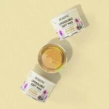 ROSEPIL Floral Scent Soft Wax - 368g Jar, Gentle And Adhesive Body Wax For Hair Removal, Ready-To-Use, Reusable, Ideal For Underarms, Legs, Arms, Back, Suitable For All Skin Types And Hair, Available In Yellow Gardenia, Purple Violet, Blue Chamomile - Yellow - View 3