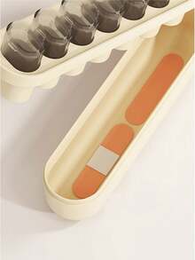 1 件 7 天便携式药盒，大容量迷你个人药品收纳盒，药丸切割器 - 彩色 - 查看 4