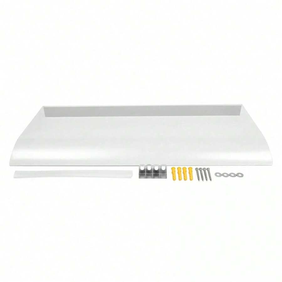 ZhdnBhnos Clear Front Door Awning Canopy Roof Porch Shelter UV Rain