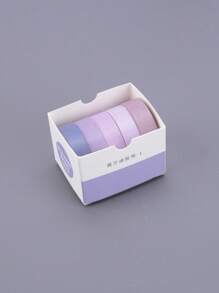 5 Cái/gói Trăng Sao Washi Băng Bộ Trang Trí Thêu Sò Nhật Ký Keo Mặt Nạ Băng Văn Phòng Phẩm Đồ Dùng Học Tập - Nhiều màu - Xem 13
