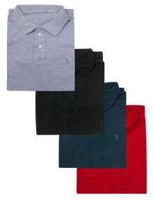 Men Shirts - 黑色 - 查看 1