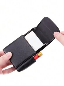 20 件/包荔枝纹理图案烟盒带打火机支架，创意时尚吸烟配件腰包收纳盒，适合男士、发饰、吸烟配件、烟袋、香烟收纳、香烟盒