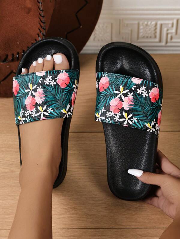 New Fashion Soft & Lightweight Slippers For Women, Comfortable, Breathable, Anti-Slip EVA Sole, Versatile House Slippers