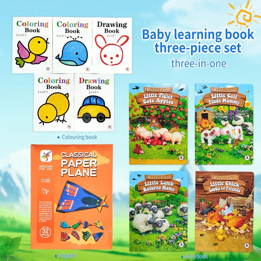 6 Livres Magiques RéUtilisables, Avec 6 Stylos, Style Aléatoire, Convient Aux Enfants De 1 à 6 Ans,Coloriage Magique Book Réutilisab - Jeux - Jouets