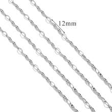 1 m Chaîne de bijoux style Ins en acier inoxydable 304 plaqué or 18 carats. Accessoires de bijouterie DIY pour bracelets et colliers