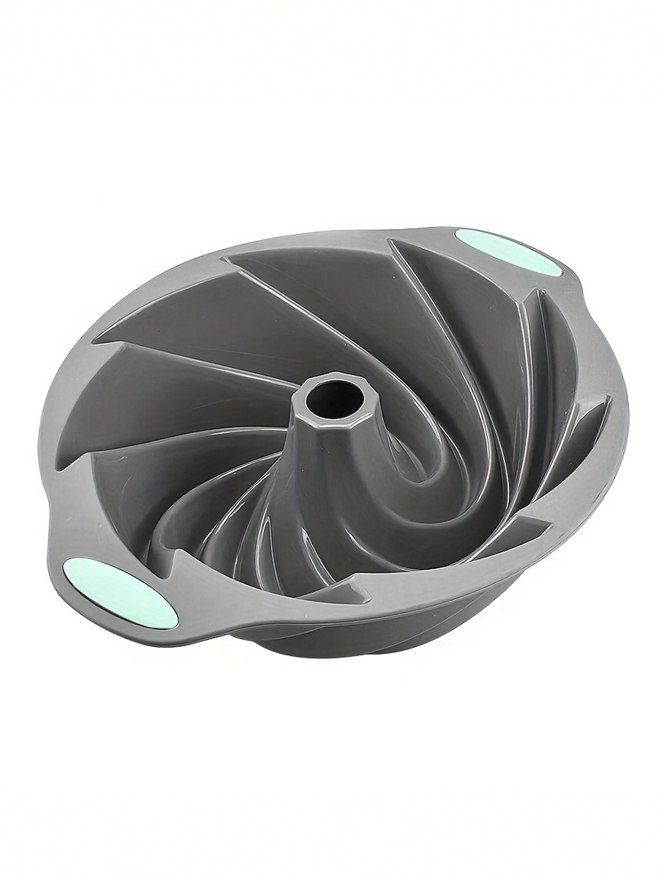 قالب كيك بأنبوبة مموجة قديم ذو قطع خاصة ، أداة خبز...