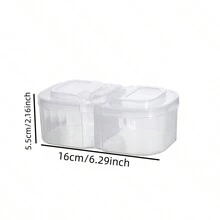 5pcs Multi-Purpose Cheese Food Sealed Containers With Lids, Refrigerator Cheese Slice, Fruit & Garlic Storage Boxes