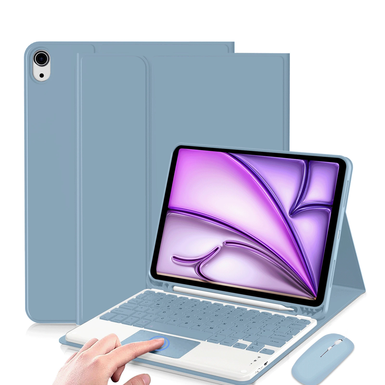 Keyboard Case With Mouse Compatible With Samsung Galaxy Tab / IPad