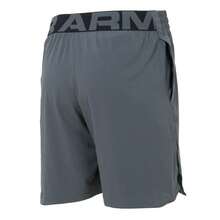 Under Armour 男士高级梭织训练短裤，修身版型，如需宽松版型请选择大一码。 - 灰色 - 查看 2
