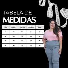 Plus Size Loose Baby Look Viscolycra Blouse