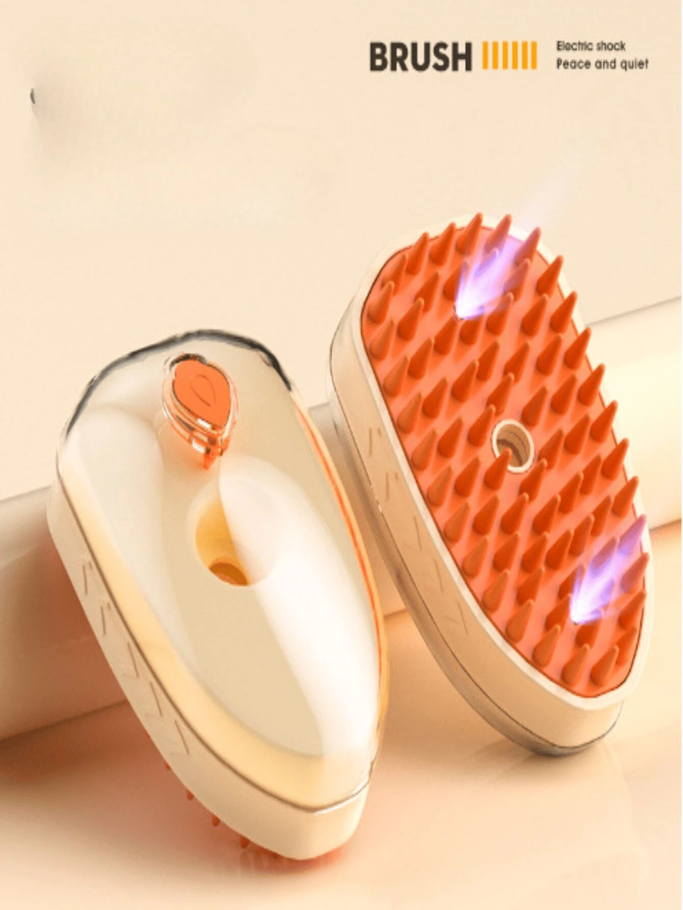 1pc Pet Grooming Massager Brush, Cat Fur Remover, Dog Deshedding Tool