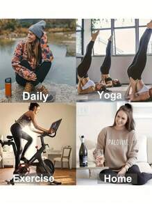 Quần giữ nhiệt lót Sherpa cho nữ, quần legging len dày mặc trong nhà và thường ngày, mùa đông - màu đen - Xem 6