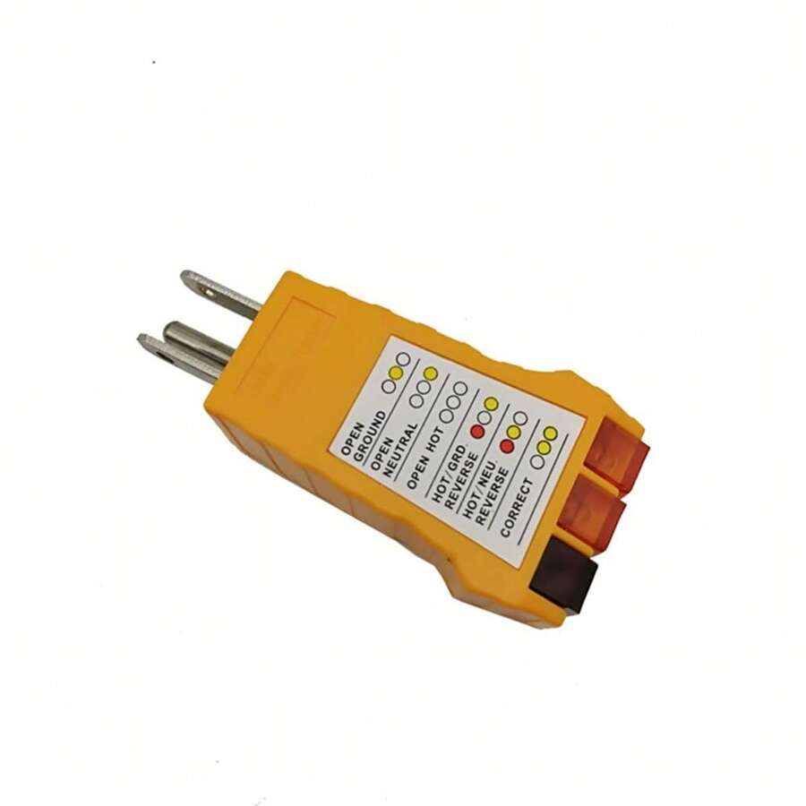 Outlet Tester With LED Display, Electric Voltage Tester For Standard