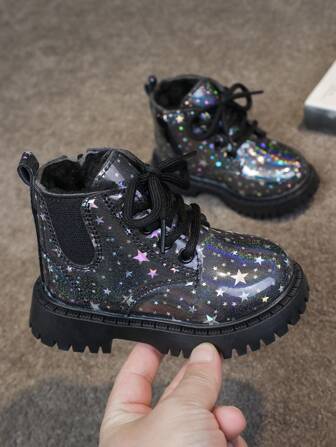 1-5 Years Old Toddlers Boots, Soft Sole Non-Slip Leather Waterproof Winter New Arrival