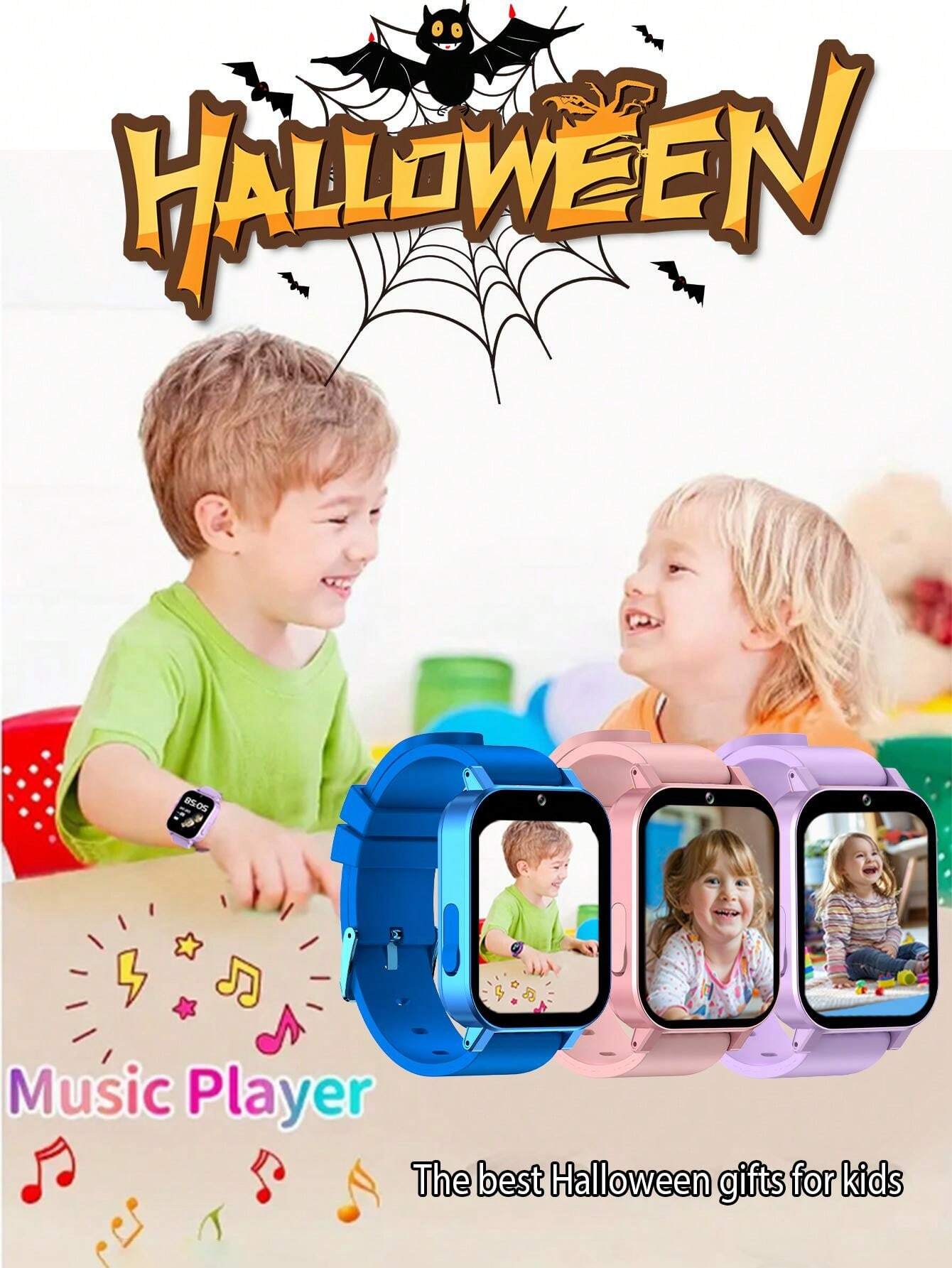 2024 New Children's Smart Watch, Features HD Camera For Video And Photo