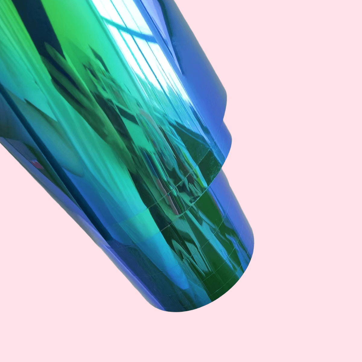 1 Sheet Holographic Laser Chameleon Self Adhesive Vinyl Permanent Vinyl