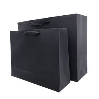 1/5/10 st svarta presentpåsar i papper för kläder, accessoarer, presenter, med präglade handtag, exklusiv stil, enkla svarta påsar lämpliga för heminredning, kontor, skola, halsdukar, sjalar, snacks, bröllop, helgdagar, fester, små presenter till lärare, klasskamrater, kollegor, vänner, flickvänner, pojkvänner, brudar, brudtärnor alla hjärtans dag