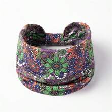 1 băng đô bướm thời trang, băng đô phong cách Bohemian cho nữ, băng đô co giãn chống trượt, phụ kiện tóc mềm mại và thoải mái, thích hợp cho phụ nữ, yoga và thể thao - Nhiều màu - Xem 12