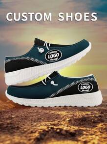 1 Pair Philadelphia Baseball Name Custom Loafer Shoes, Personalized Name Loafer Shoes, Custom Name Thick Sole Loafers Of E-TPU, Personalized Loafer Shoes, Name Loafers, Personalized Loafer Shoes For Women And Men, Unique Loafer Shoes - White - View 5