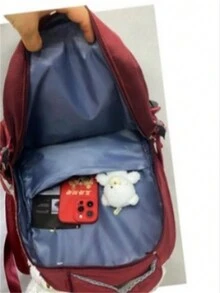 Large Capacity Backpack New Simple Casual Backpack - 綠色 - 查看 3