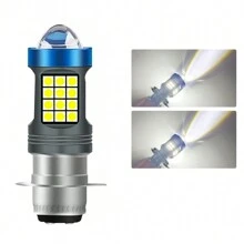 1pc P15D H6 LED Motorcycle Headlight Bulb 12V-24V High / Low Beam For Scooter Motorbike LED Headlight Bulbs Conversion Kit White - Camel - View 2