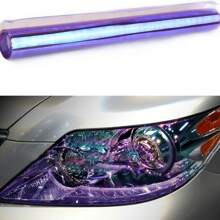 Car Light Tint Film, Headlight Fog Light Taillight Tint Film, Self-Adhesive Vinyl Wrap Protector Film For Cars, Trucks, SUVs - one-size - View 1