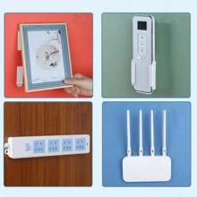12pcs Punch-Free Tape Strips Self Adhesive Picture Frame Fixed Poster Wall Hook Decorate Fixing Wall Double Sided Tape,Frame Traceless Self Adhesive Tape